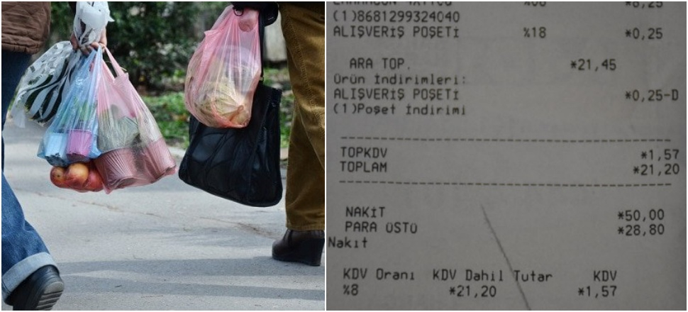 Poşetler kasalarda okutulmaya başlandı!