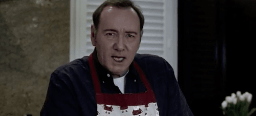 Kevin Spacey’den beklenmedik House of Cards videosu