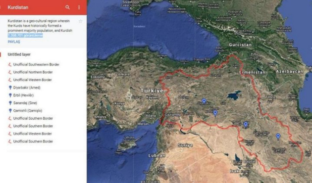 Google'dan skandal harita! Görüşmeler başladı...