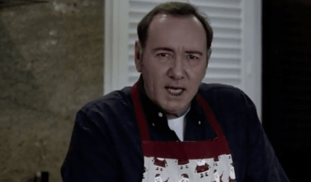 Kevin Spacey’den beklenmedik House of Cards videosu