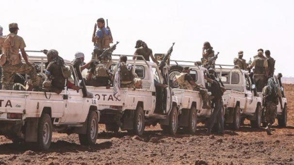 3 bin PKK'lının yığıldığı bölgeye operasyon hazırlığı