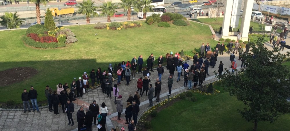 Bursa belediyede siren şoku