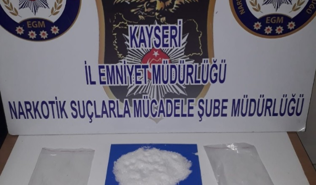 Kayseri'de İki uyuşturucu taciri gözaltına alındı