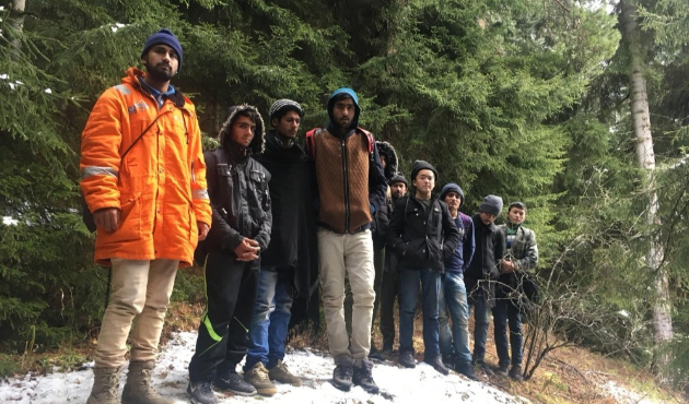 Artvin’de insan kaçakçılığı ile mücadele