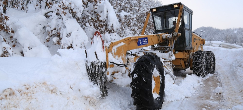 Bursa'da kapanan 75 mahalle yolu açıldı