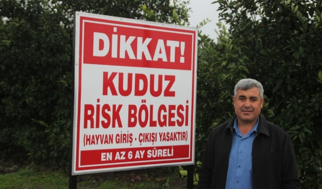 Hatay’da 2 mahallede kuduz karantinası