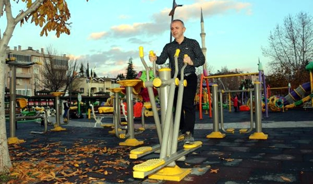Tokat'ta diyet ve sporla 1 yılda 50 kilo verdi