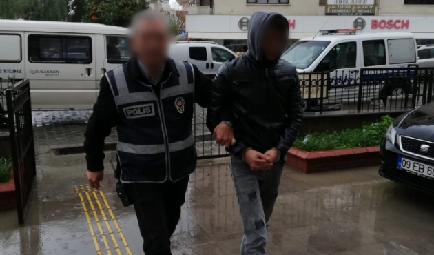 Aydın Kuşadası’nda kantin hırsızı yakalandı