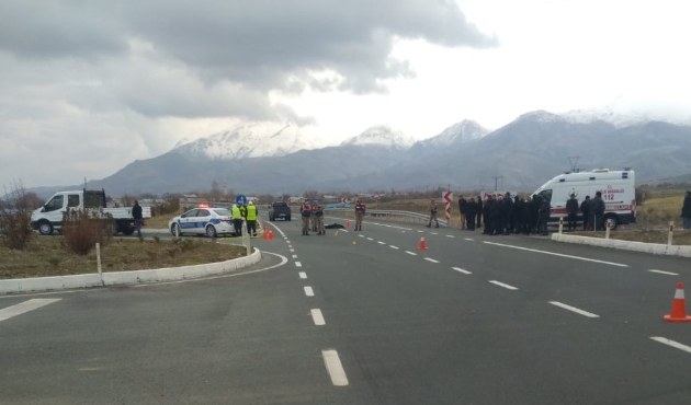 Elazığ’da trafik kazası:1 ölü