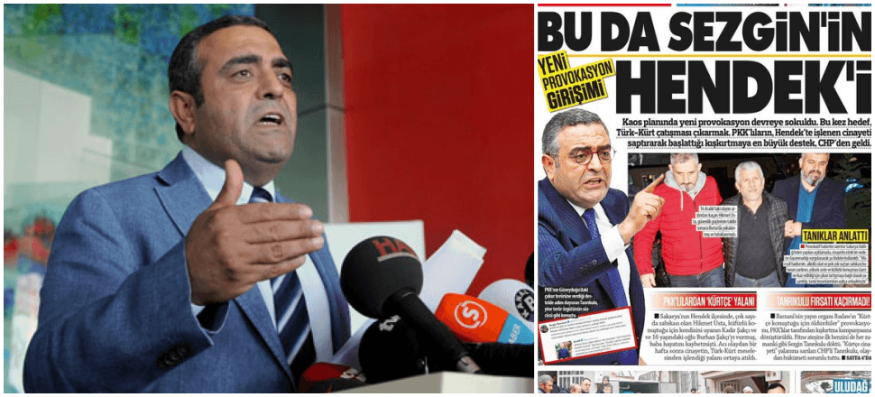 "Bu da Sezgin'in Hendek'i" manşeti çok kızdırdı!