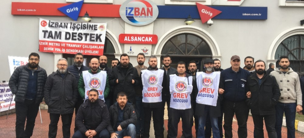 İzmir'de İZBAN tamamen durdu, grev 16. gününde