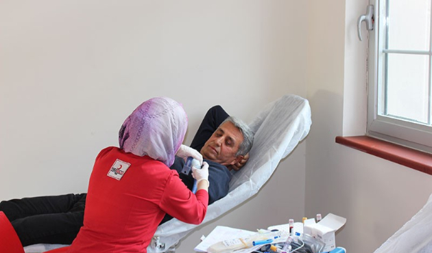 Niğde Adliye personelinden kan bağışı