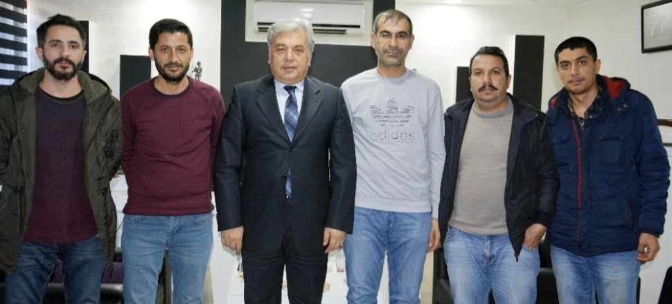 Şanlıurfa Siverek Emniyet Müdürü Yıldırım’dan gazetecilere ziyaret