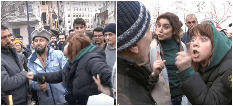 Nimet Abla gişesi önünde piyango tartışması!