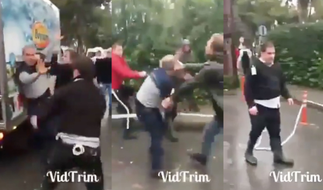 Hastanede aracını yanlış yere park ettiği gerekçesiyle yaşlı adamı dövdüler!