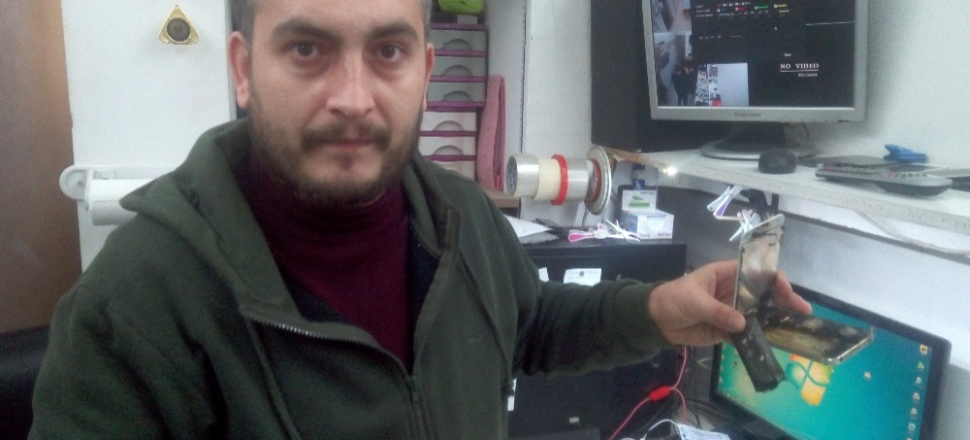 Bursa'da patlayan batarya yürekleri ağızlara getirdi