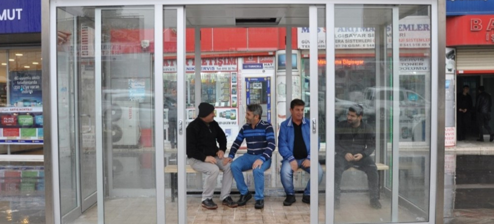 Şırnak Cizre’de klimalı durak dönemi