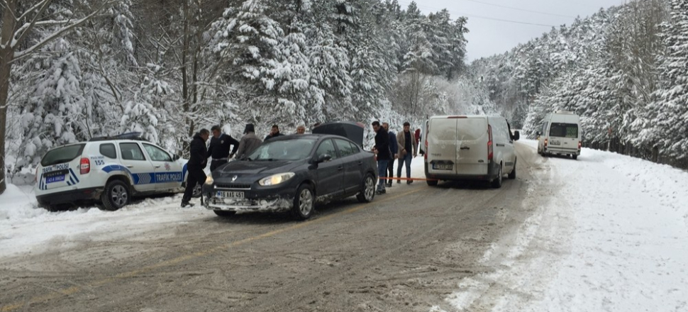 Kütahya Domaniç’te kar kalınlığı 40 santime ulaştı
