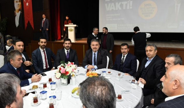 Başkan Alatepe, 12 aylık icraatını halkla paylaştı