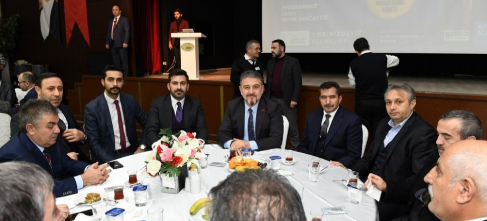 Başkan Alatepe, 12 aylık icraatını halkla paylaştı
