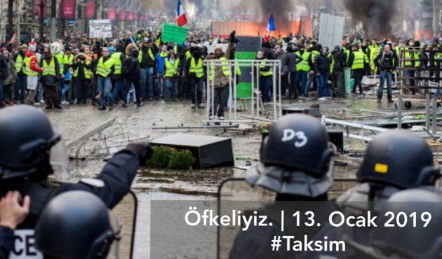 Ayaklanma daveti! 13 Ocak'ta Taksim'e çağırdılar