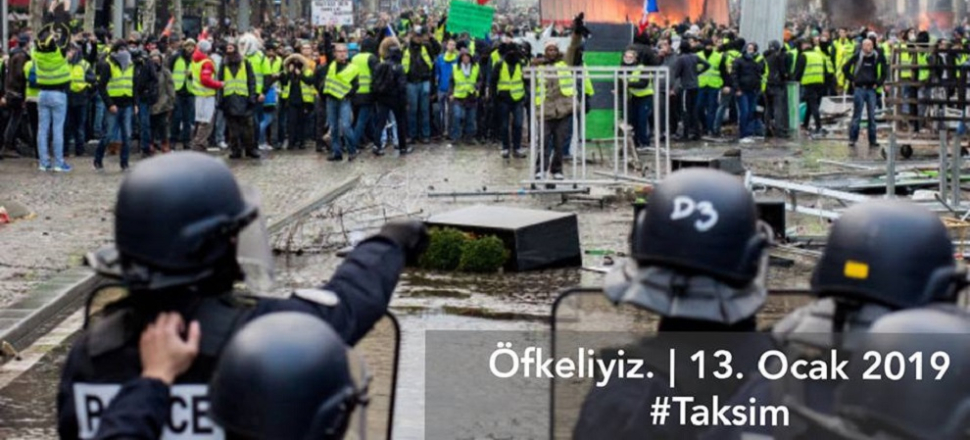 Ayaklanma daveti! 13 Ocak'ta Taksim'e çağırdılar