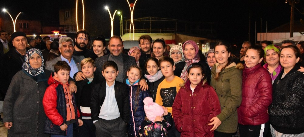 Manisa'da Başkan Ali Uçak halkın içinde halkla iç içe