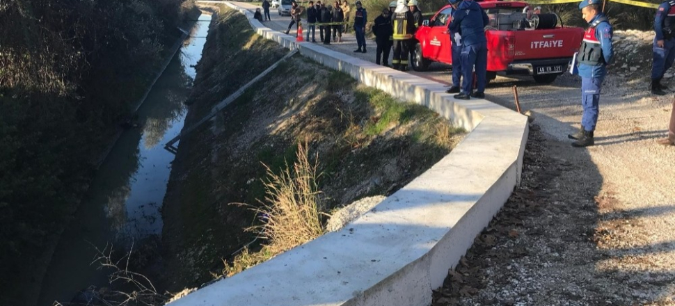 Muğla'da sulama kanalında erkek cesedi bulundu