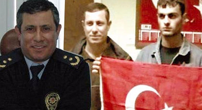 Dink cinayetinde katille bayraklı poz FETÖ tezgahı çıktı!