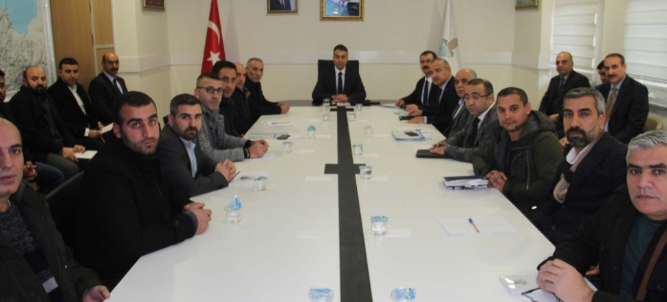 Bitlis’te “Ekonomi Değerlendirme” toplantısı yapıldı