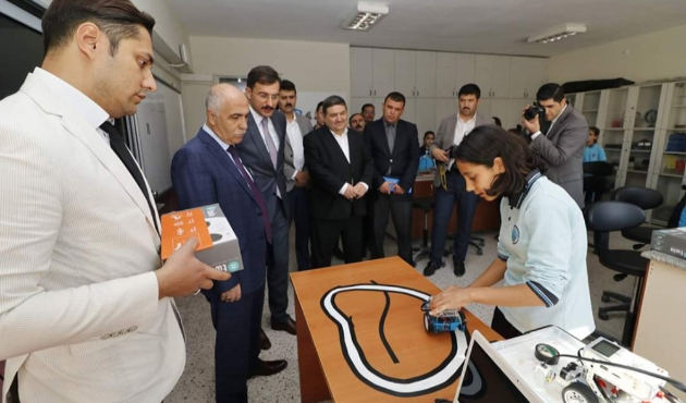Denizli Honaz’da robotik kodlama projesi hayata geçirildi