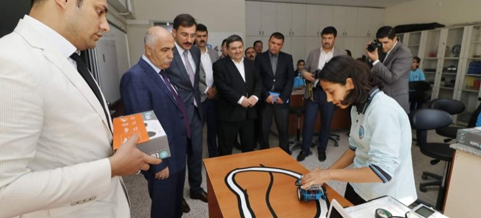 Denizli Honaz’da robotik kodlama projesi hayata geçirildi