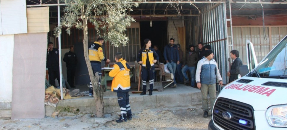 Aydın'da ısınmak için teneke yaktı hayatından oldu