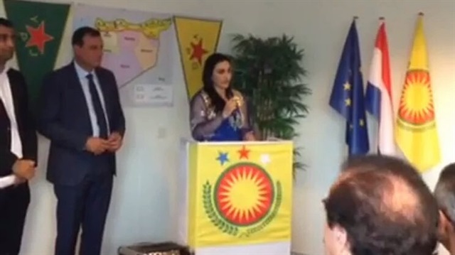 Hollanda terör örgütü PYD'ye kucak açtı