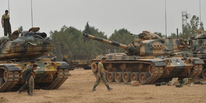 TSK: DAEŞ hedefleri uçaklar ve obüslerle imha edildi (VİDEO)