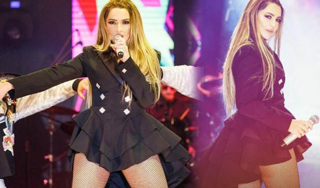 Hadise'yi soğuk hava bile durduramadı!