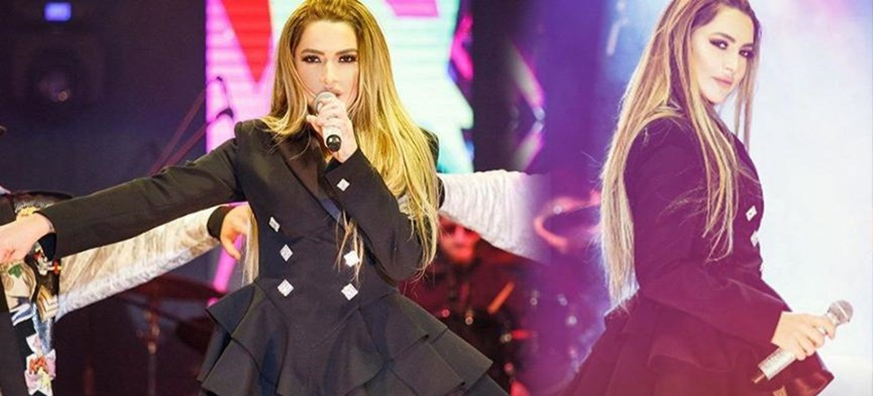 Hadise'yi soğuk hava bile durduramadı!