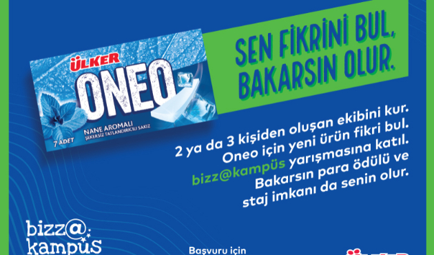Parlak fikirler Ülker Oneo için yarışacak...