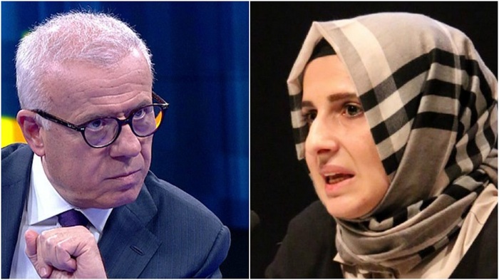 Halime Kökçe'den Ertuğrul Özkök'e: ''Şerefsize şerefsiz derim valla!''