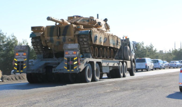Onlarca tank Suriye sınırına gidiyor!