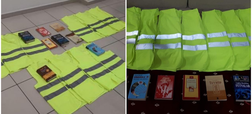 FETÖ inlerinden sonra, DEAŞ yuvalarında da sarı yelekler bulundu!
