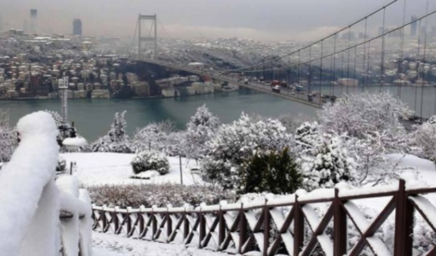 İstanbul'da 3 gün yoğun kar yağışı bekleniyor!