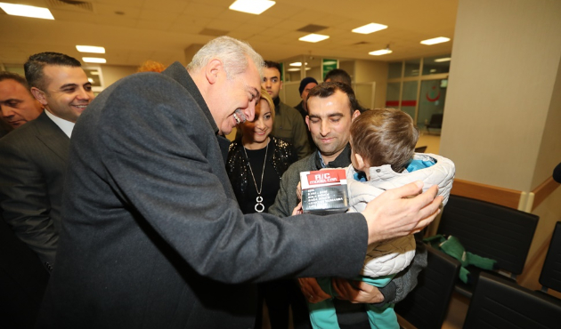 Mevlüt Uysal, yeni yıla Büyükçekmece'de girdi!