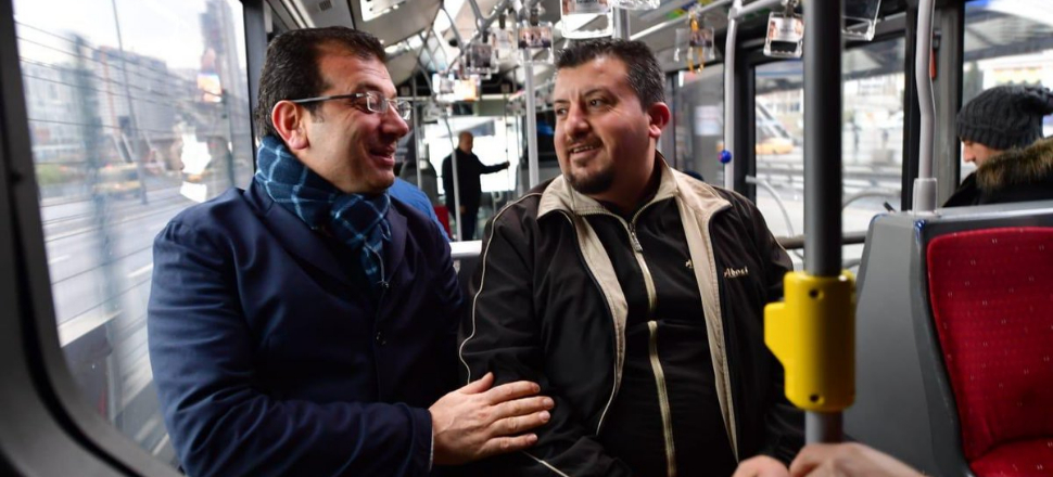 İmamoğlu "Metrobüs alacağım" diyen adamla buluştu!