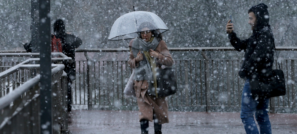 Meteoroloji'den önce yağmur, sonra kar uyarısı!
