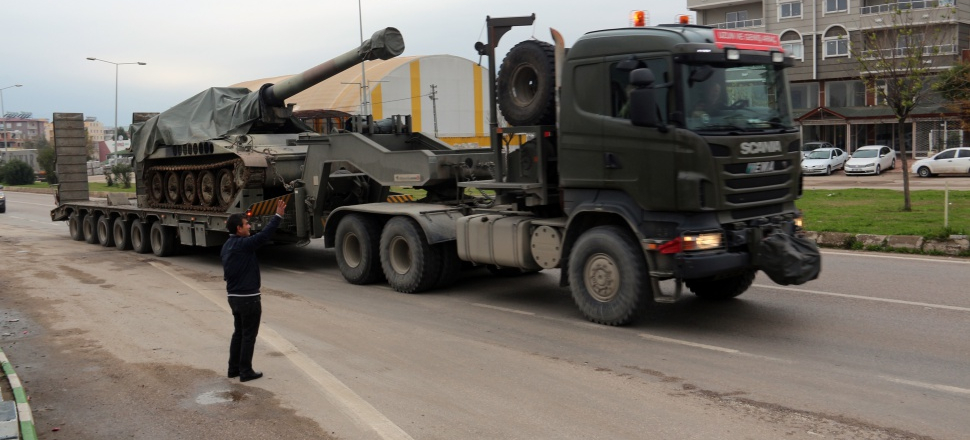 Hatay'dan Gaziantep'e obüs sevkiyatı!