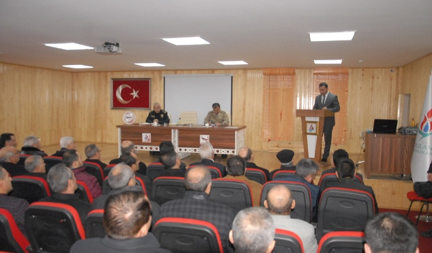 Muş Bulanık’ta ’Ocak Ayı Güvenlik’ toplantısı yapıldı