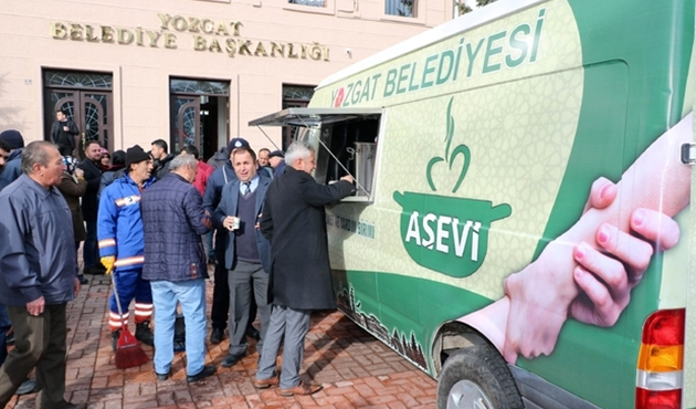 Yozgat'ta mobil aşevi
