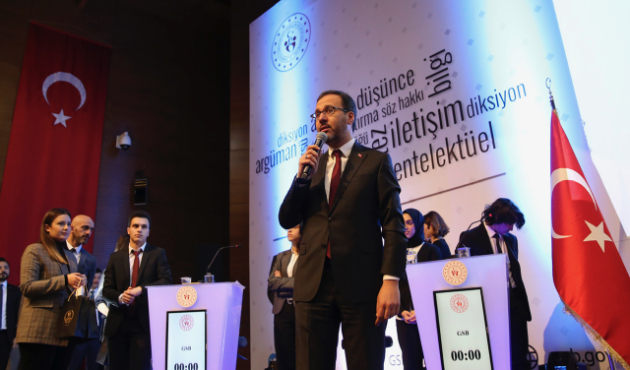 Gençlik ve Spor Bakanlığından "Münazara Ligi"