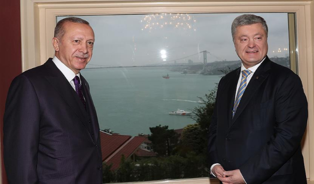 Erdoğan, Ukrayna Devlet Başkanı ile görüştü!